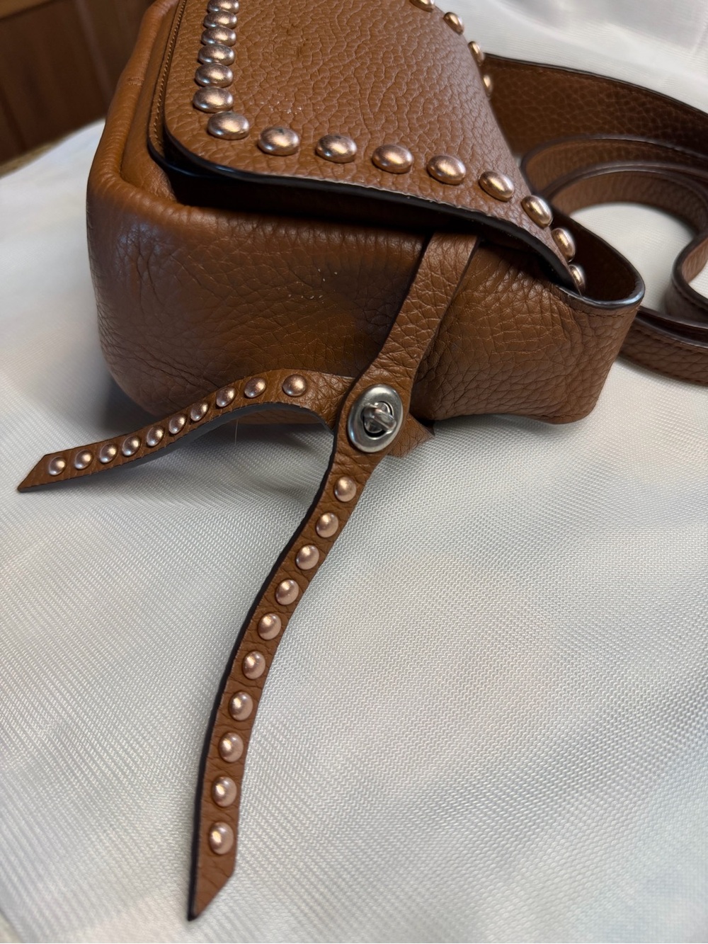 Authentic Coach Dakota Full Grain Cowhide Leather Purse Handbag - Picture 5 of 12